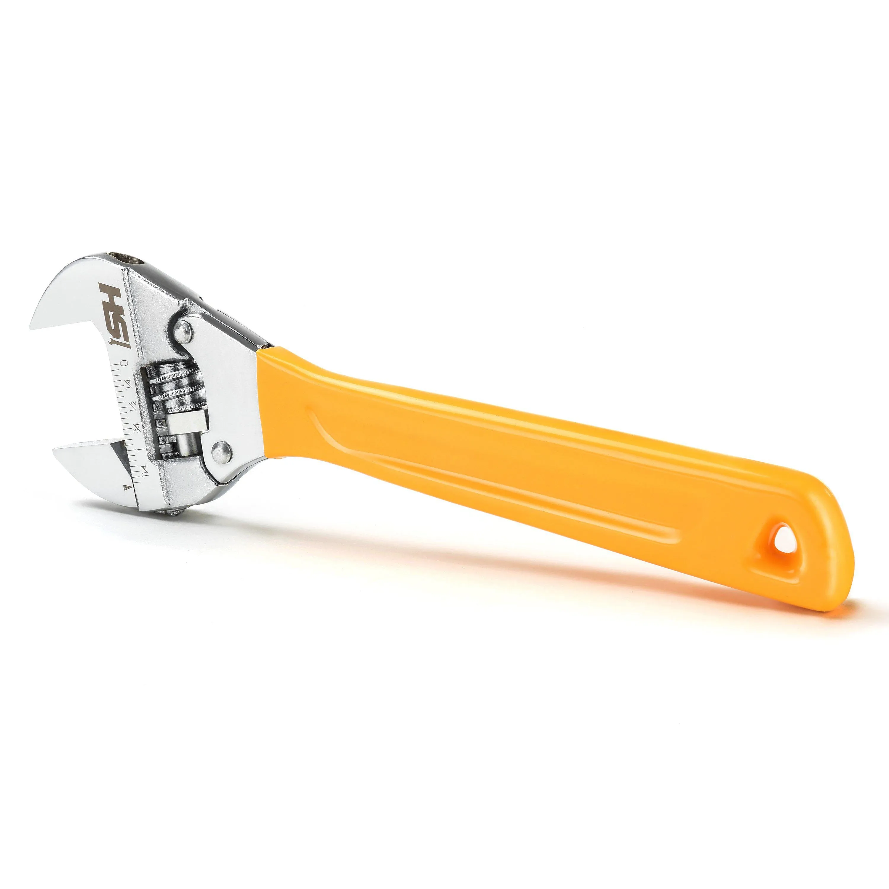 10 in. Ratcheting Wide Mouth Adjustable Wrench