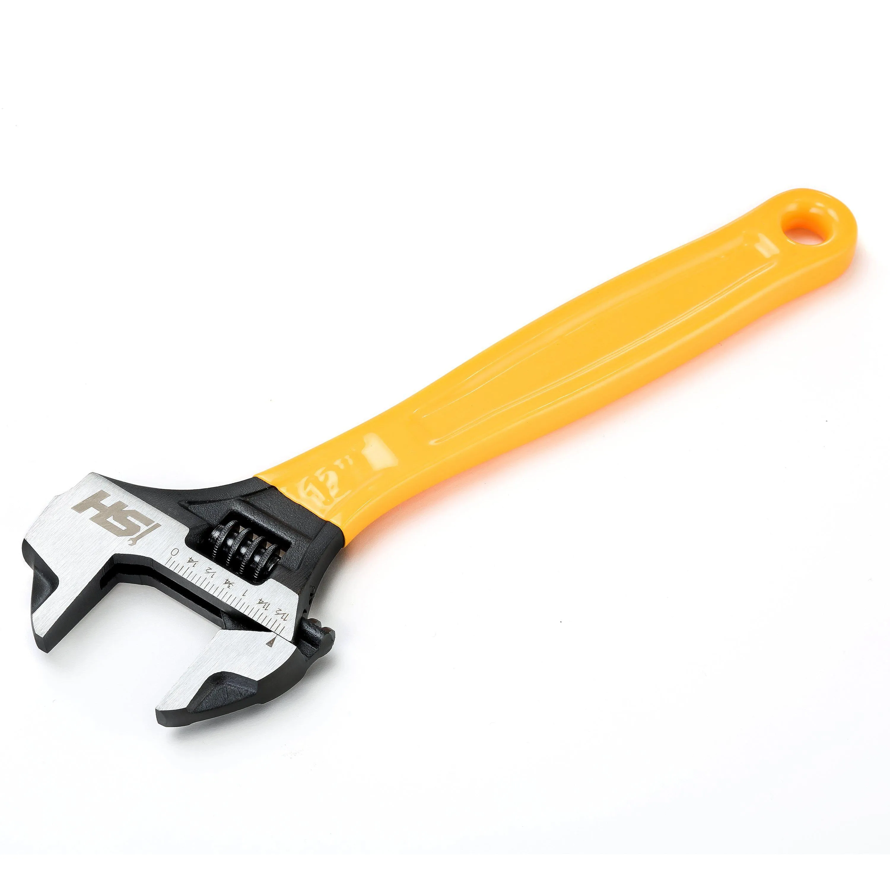 12 in. Wide Mouth Adjustable Hammerhead Wrench