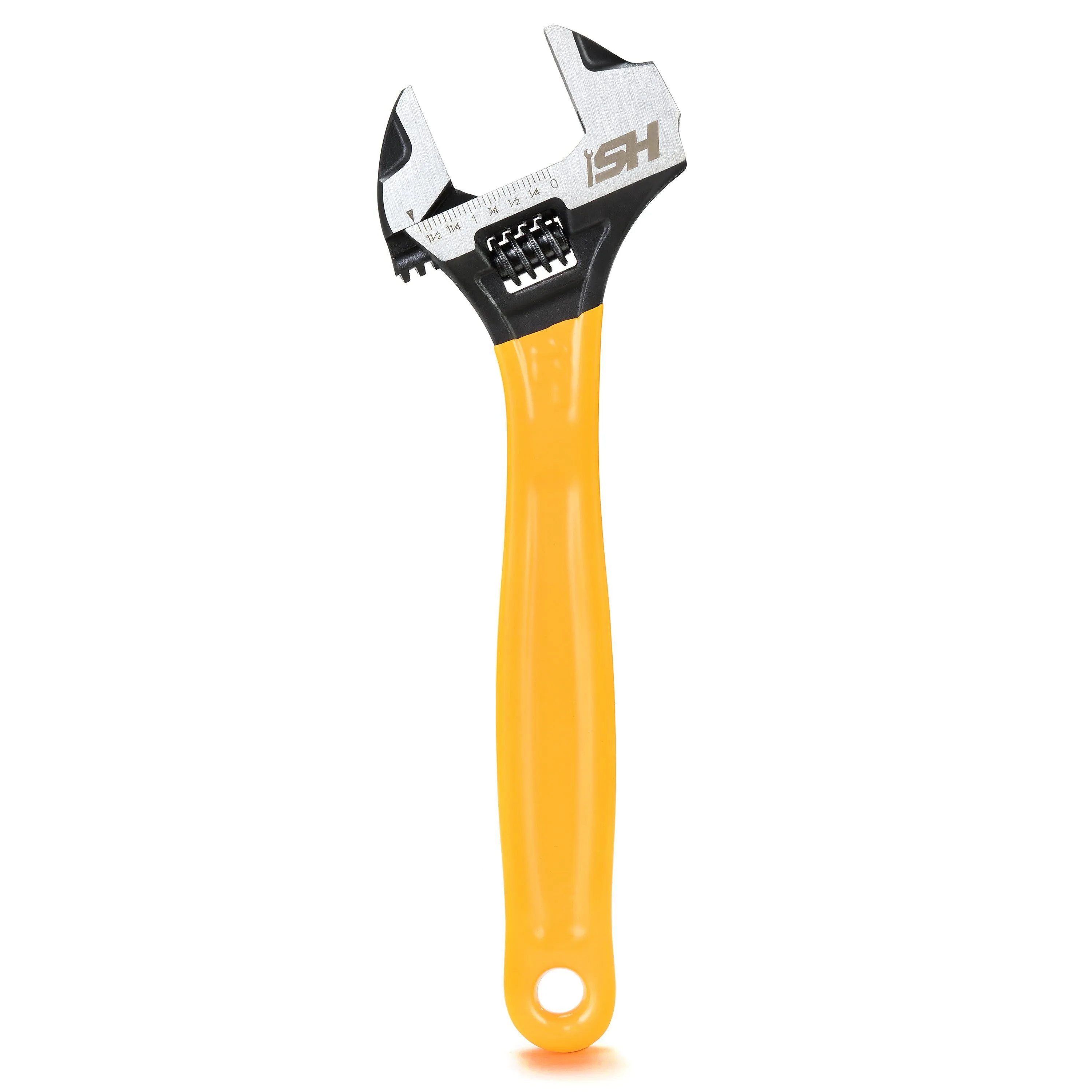 12 in. Wide Mouth Adjustable Hammerhead Wrench