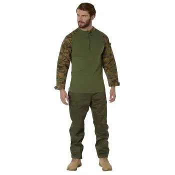 1/4 Zip Tactical Airsoft Combat Shirt