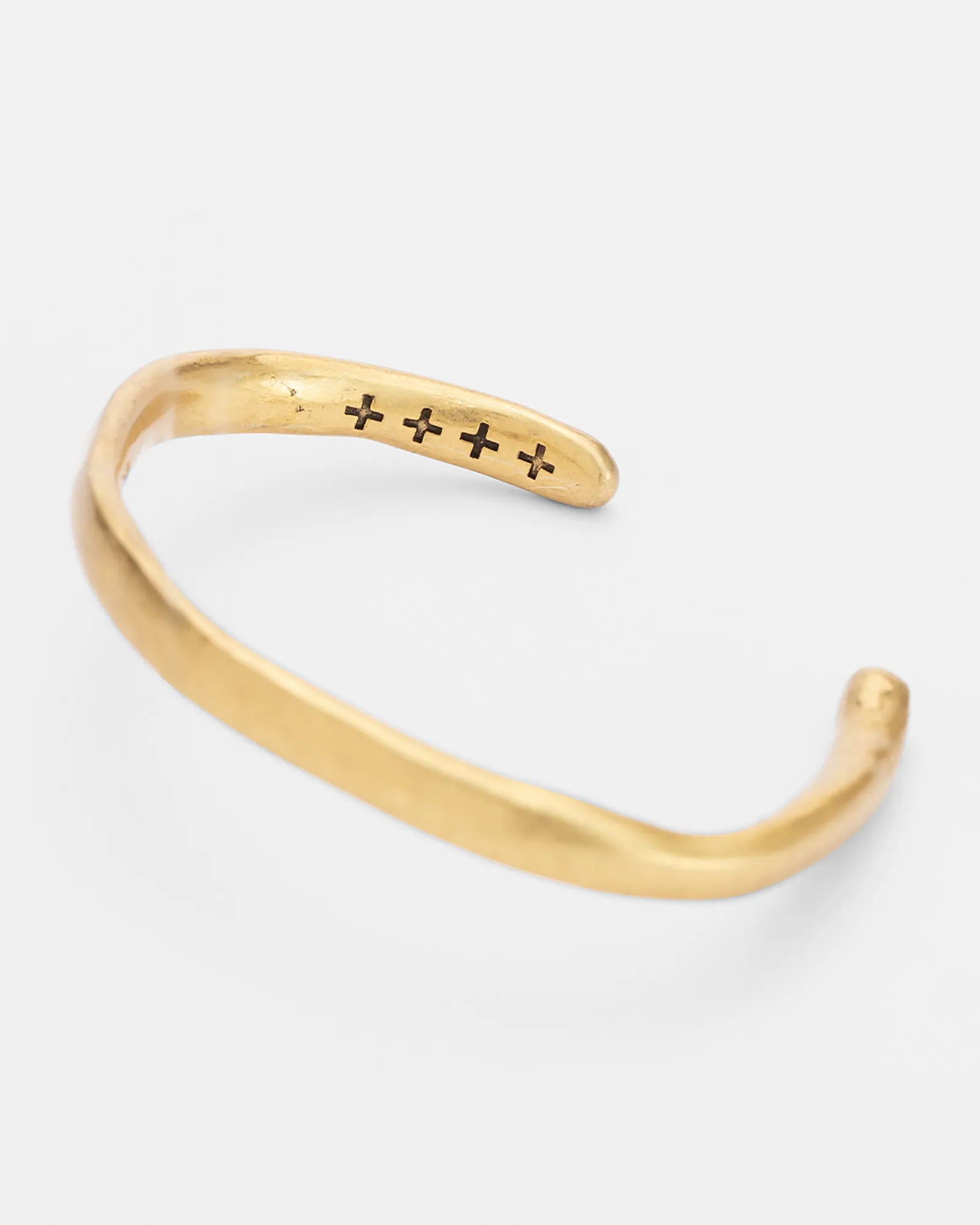 18K AGED ROYALTY CUFF