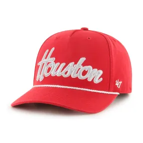 47 Brand Houston Rockets Overhand Script MVP Hat - Red