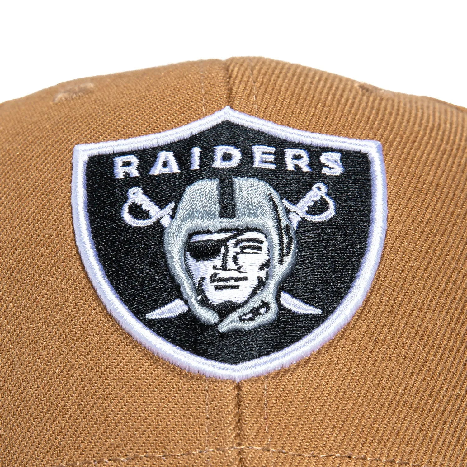 47 Brand Las Vegas Raiders MVP Adjustable Velcro Hat - Tan