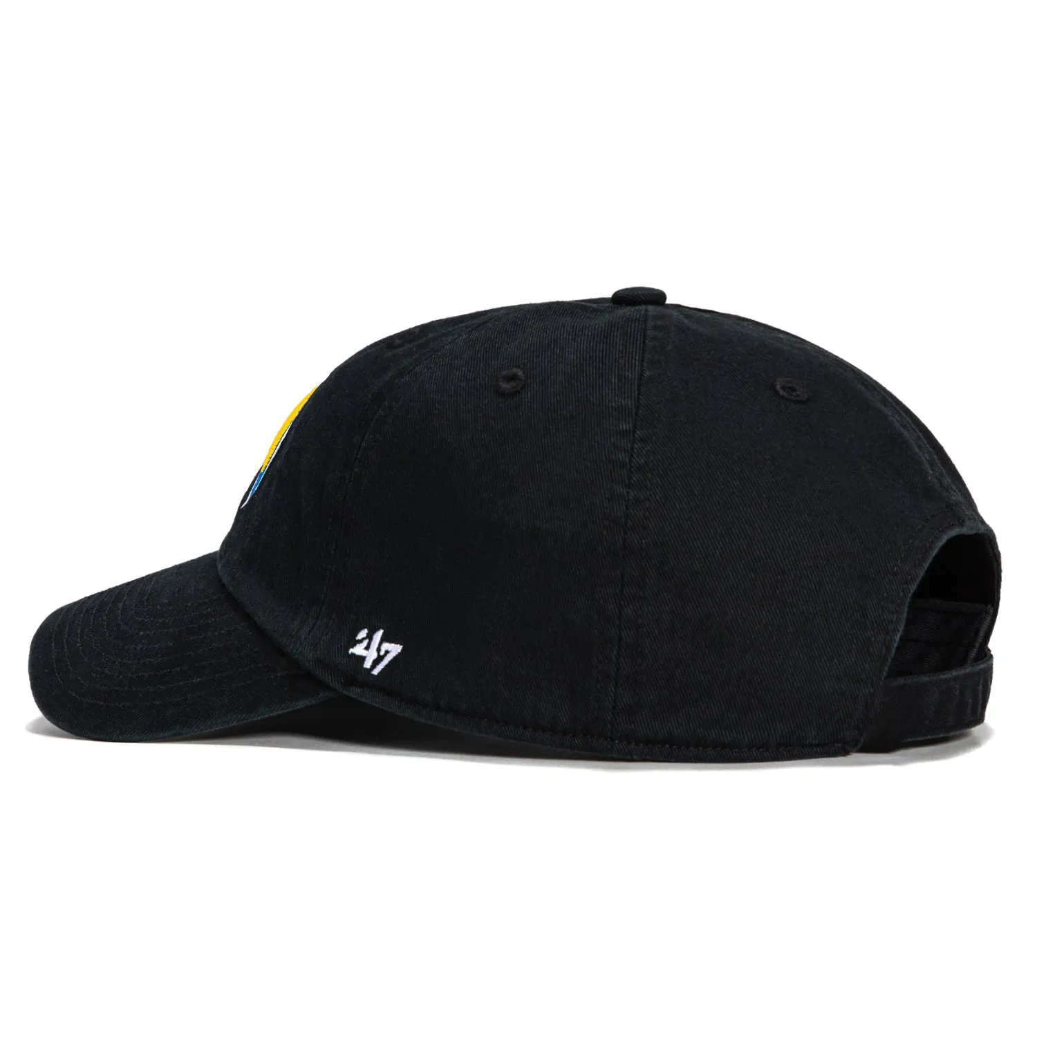 47 Brand Los Angeles Chargers Cleanup OTC Adjustable Hat - Black