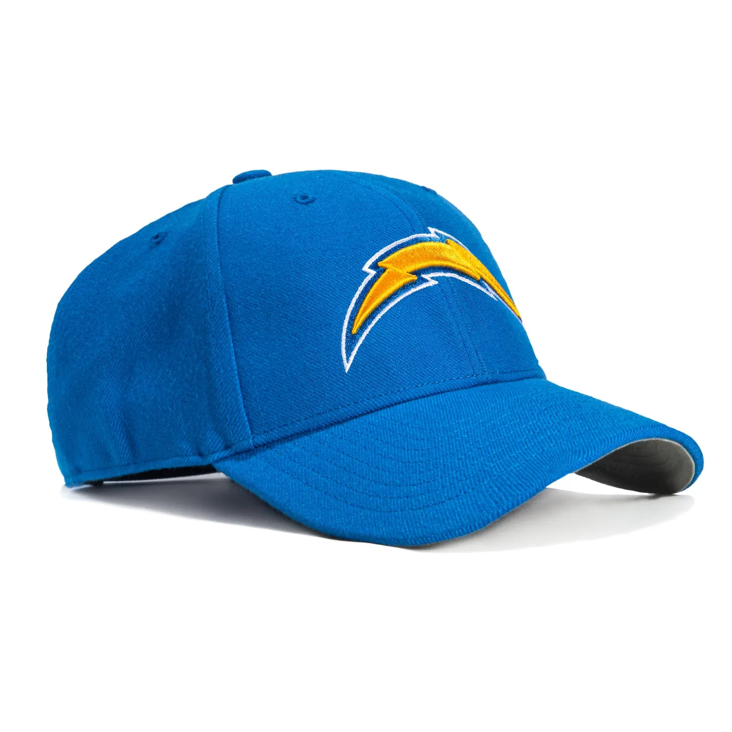 47 Brand Los Angeles Chargers MVP Adjustable Velcro Hat - Light Blue