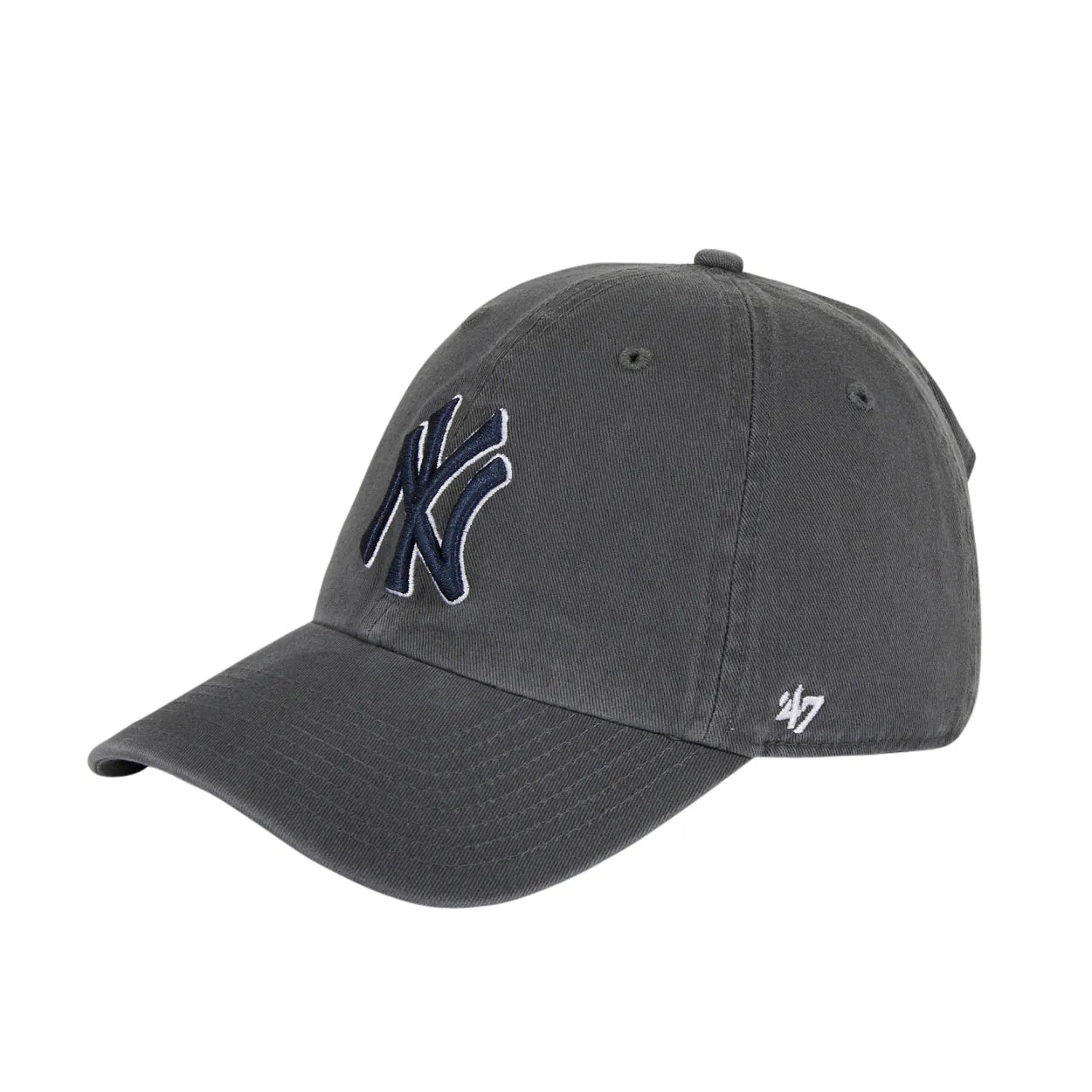 47 Brand New York Yankees Cleanup Adjustable Hat - Graphite, Navy