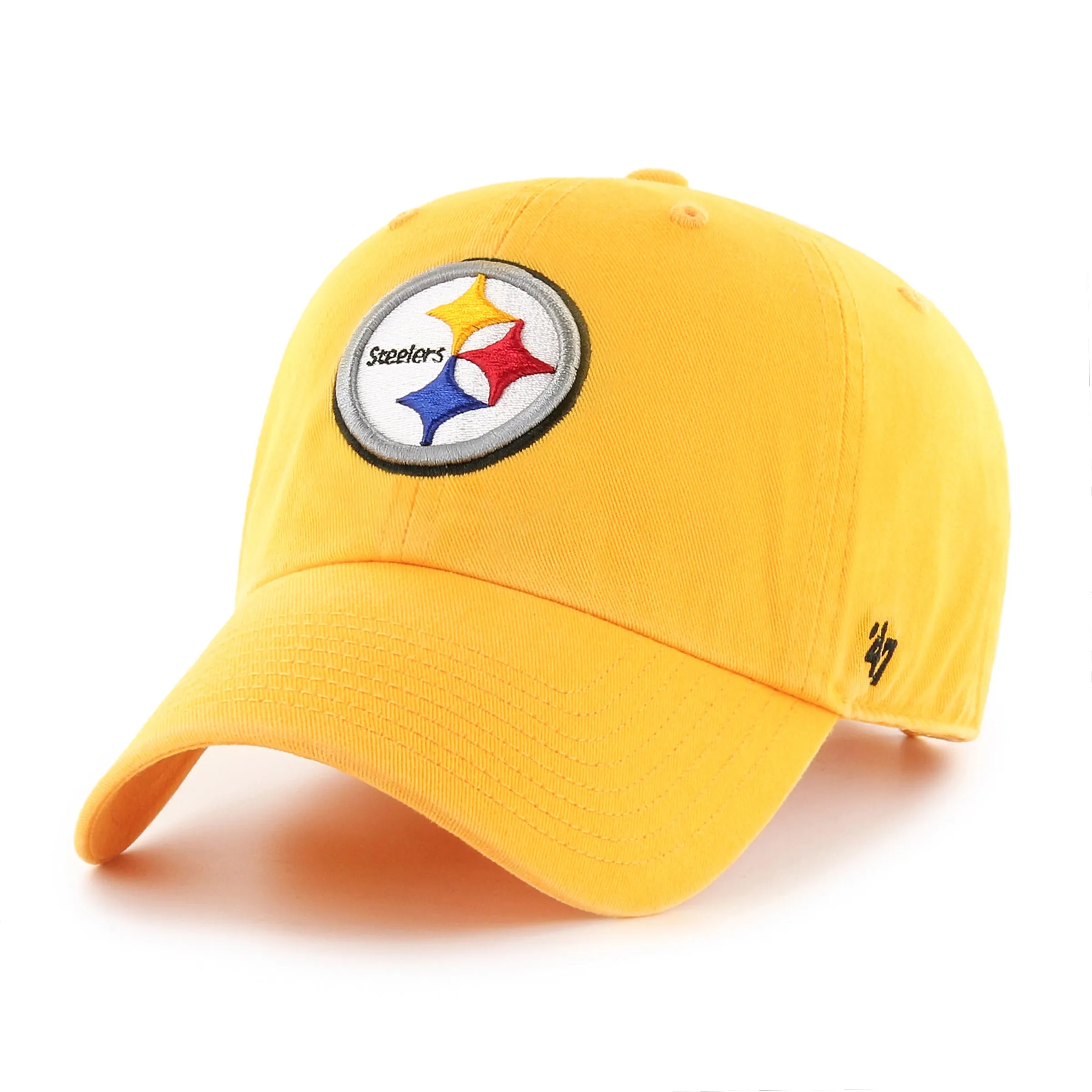 47 Brand Pittsburgh Steelers Cleanup Adjustable Hat - Gold