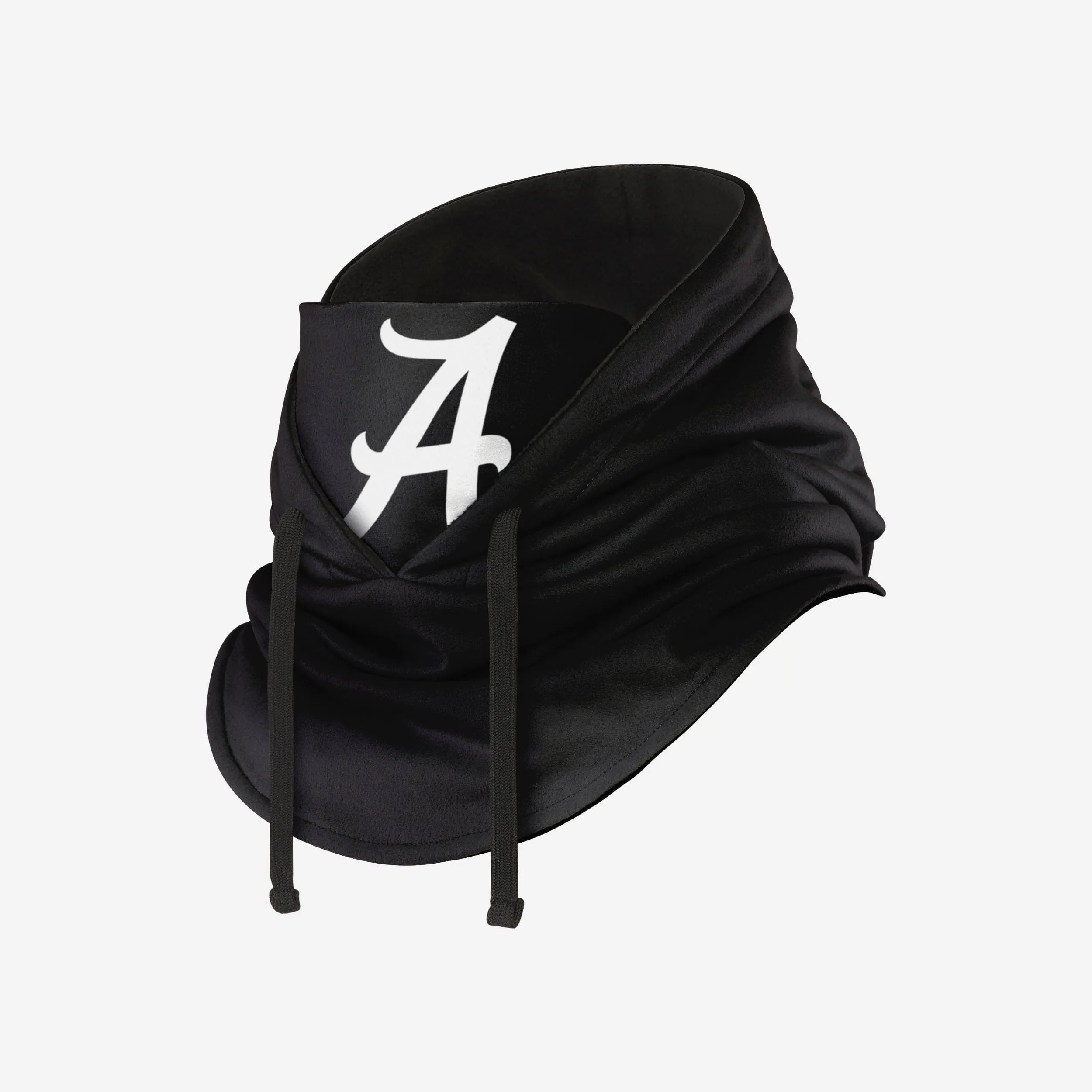 Alabama Crimson Tide Black Drawstring Hooded Gaiter