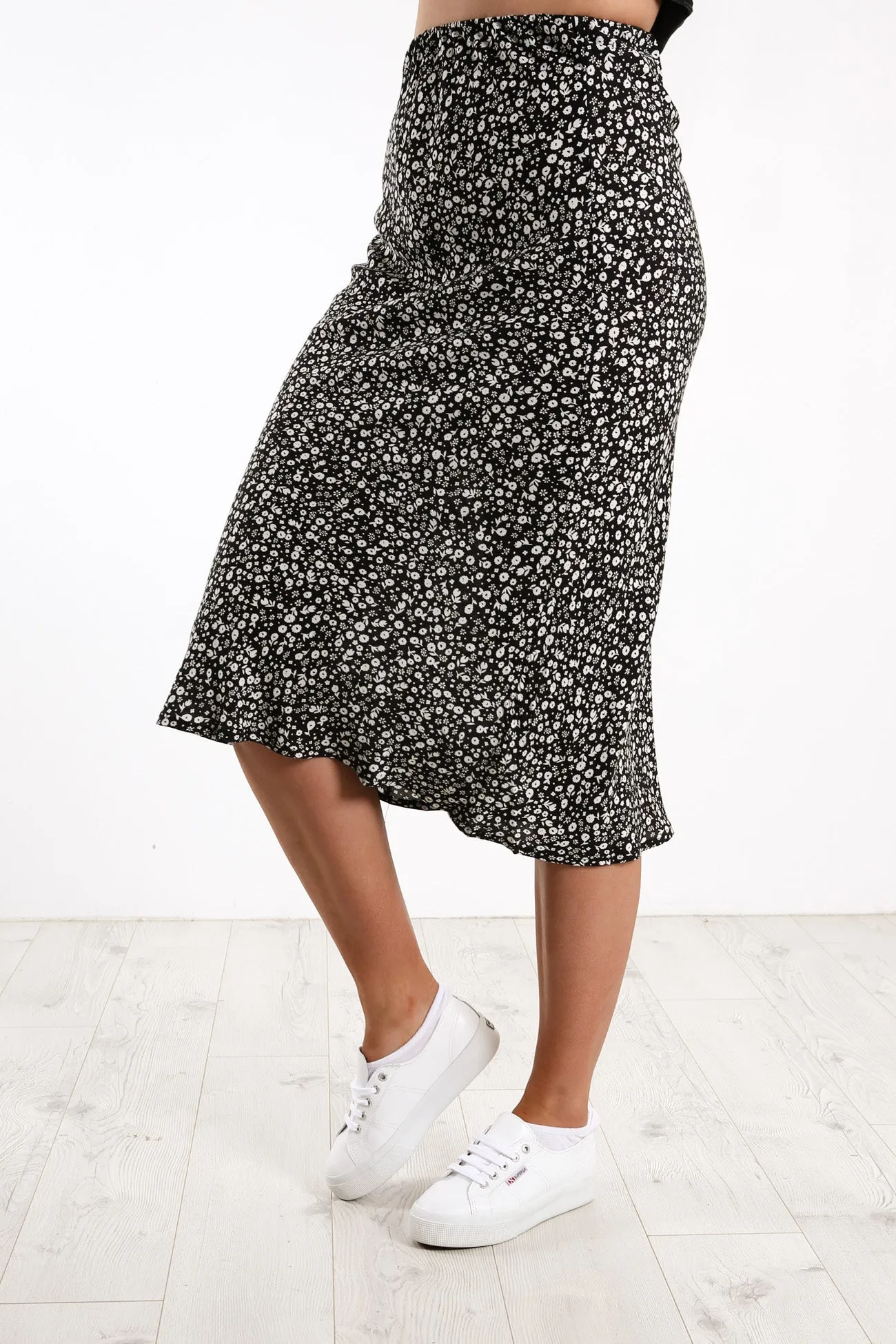 Alexandria Midi Skirt Print