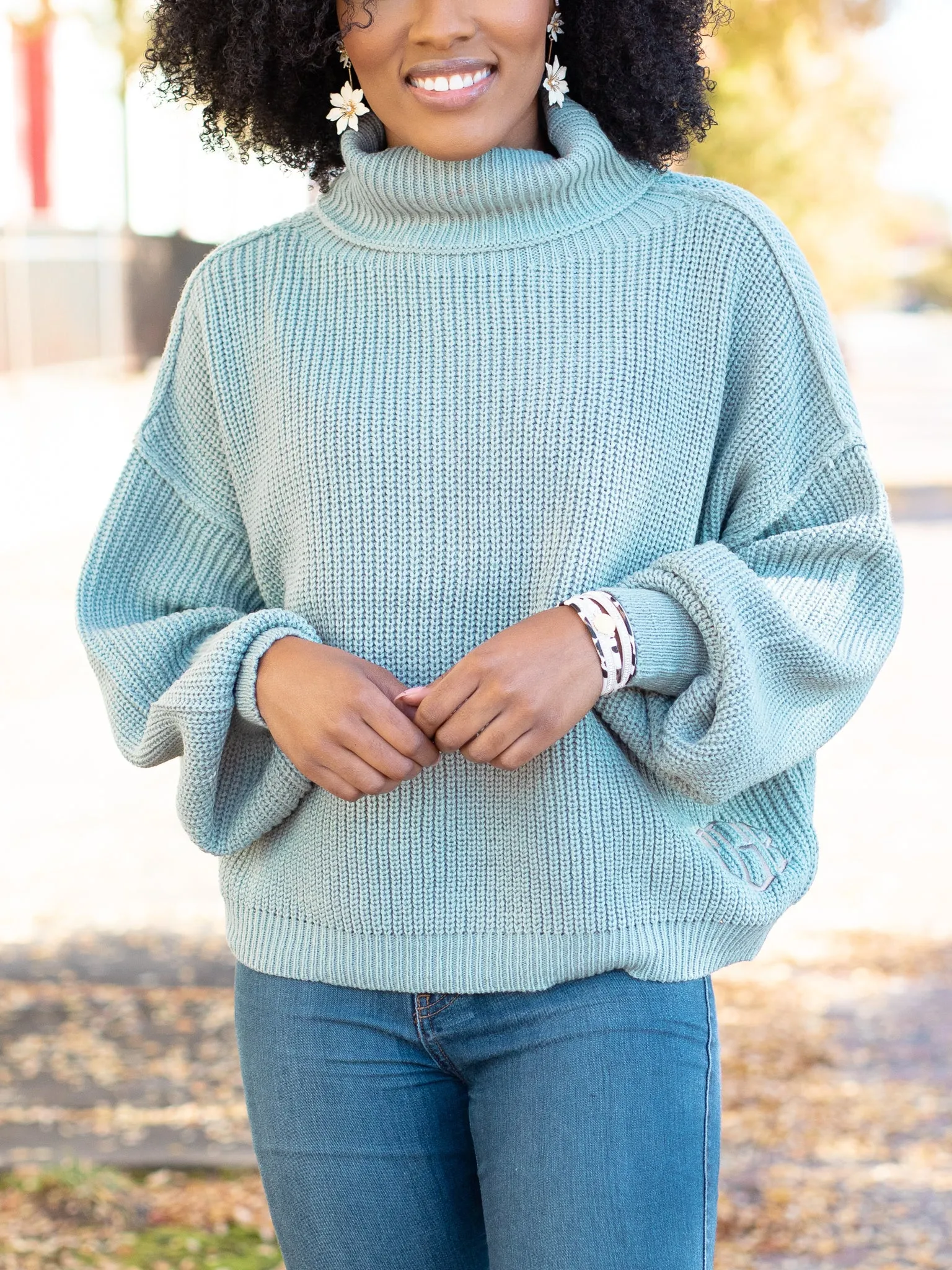 All American Girl Turtleneck Sweater