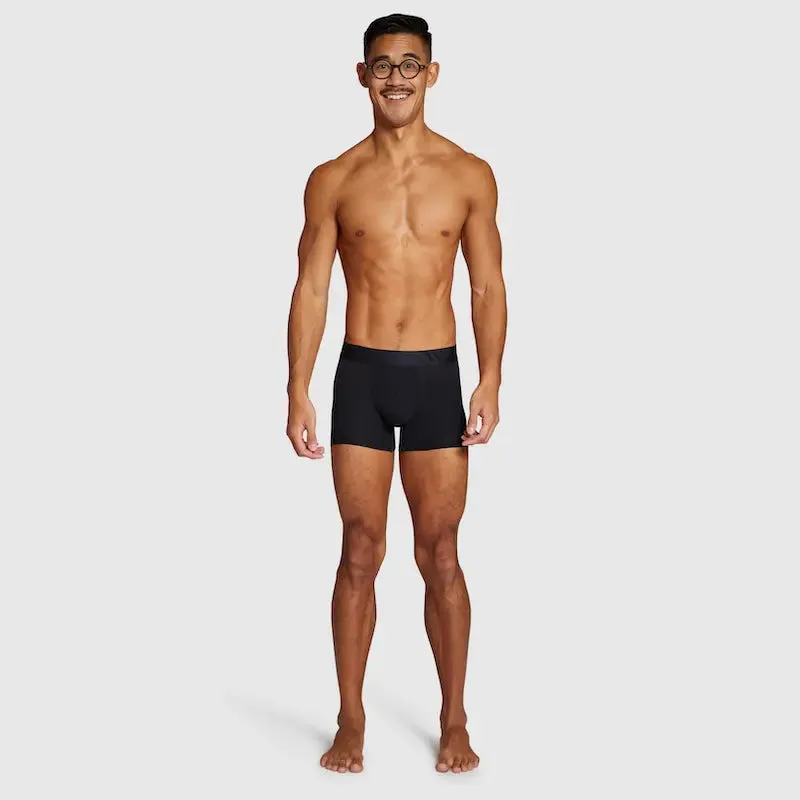 ALPHX Comfort Class Boxer Brief - Modern Fit - Midnight Black | ALPHX.com