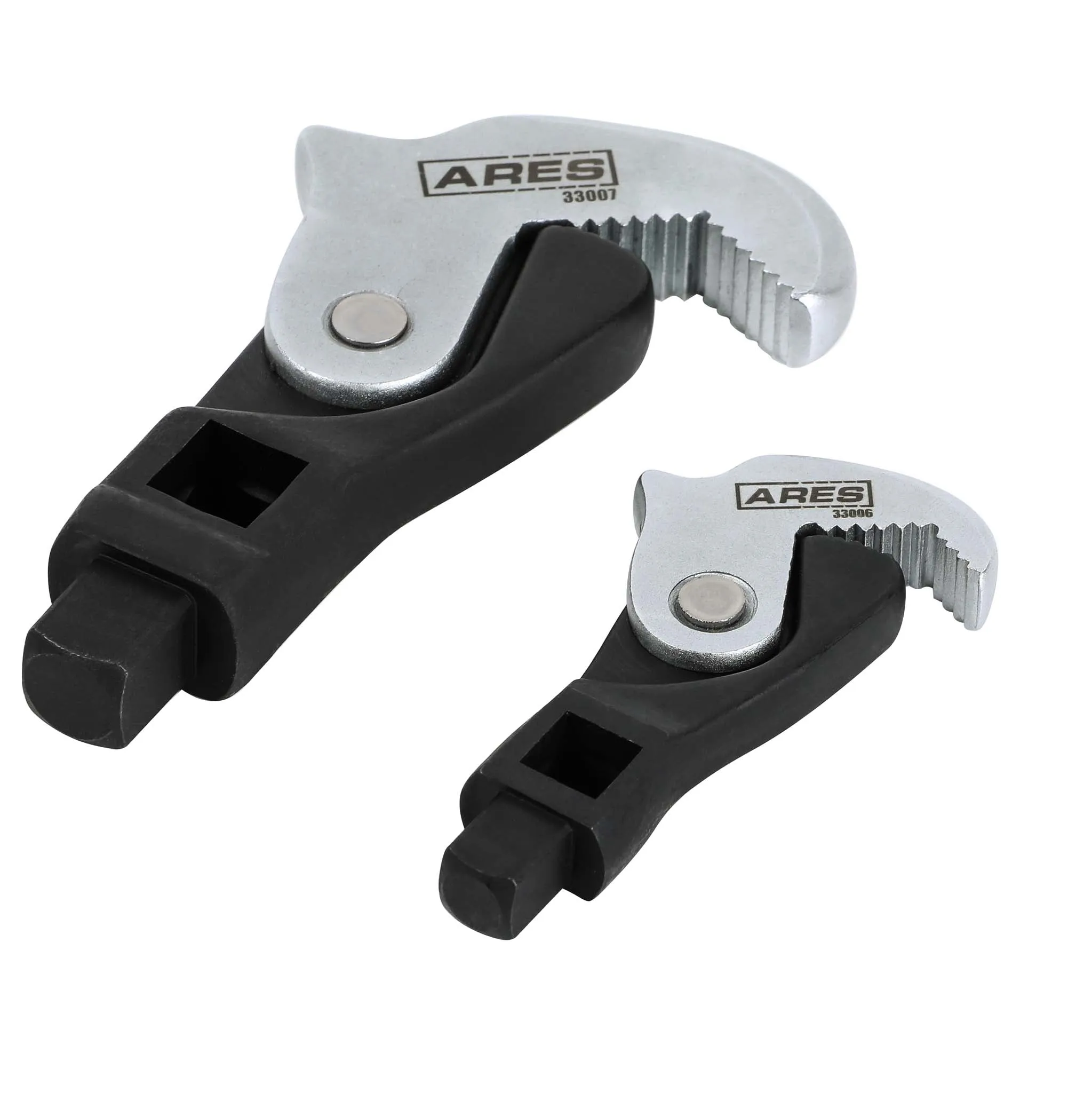 ARES 33008 - 2-Piece Spring Loaded Auto Adjusting Crowfoot Wrench Set