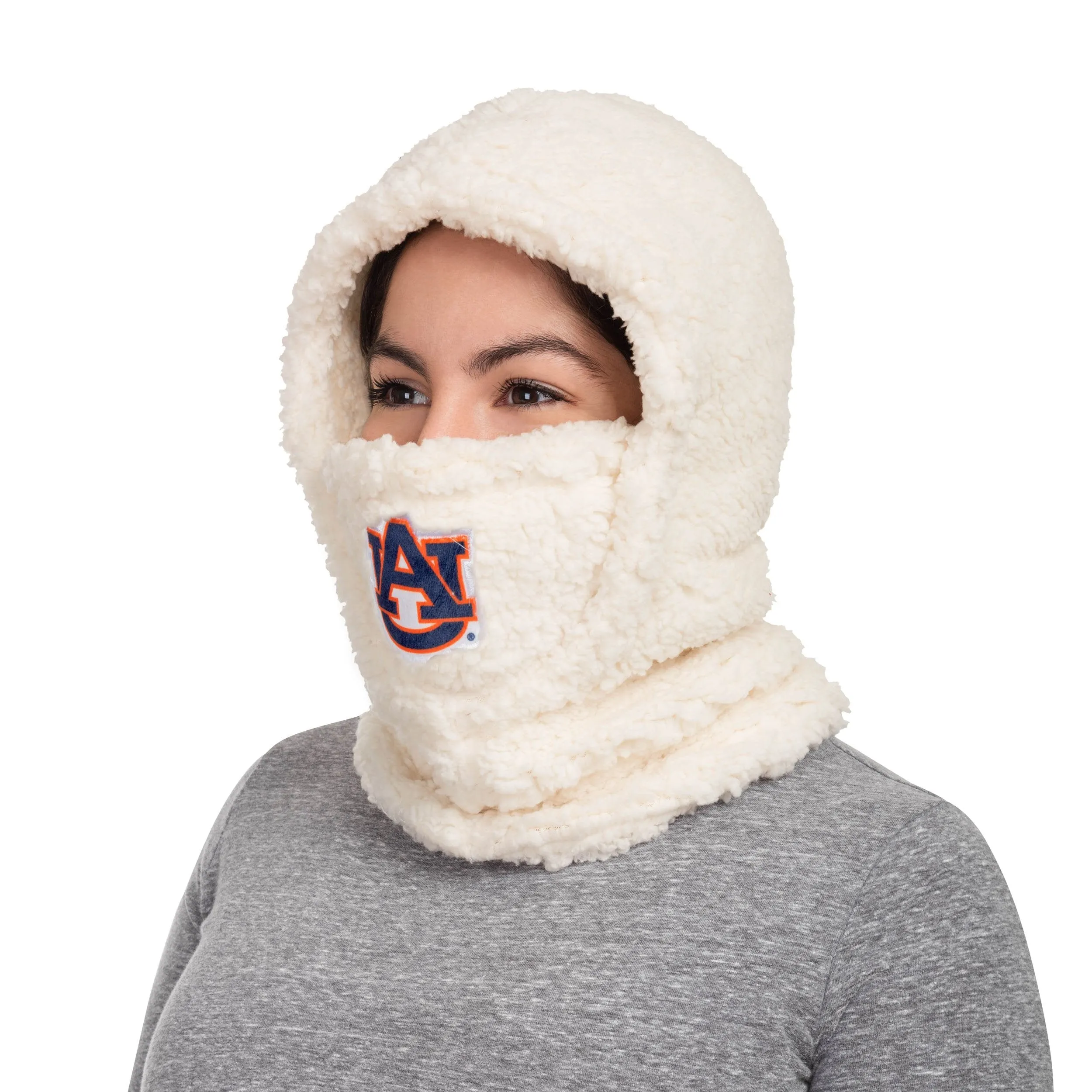 Auburn Tigers NCAA Sherpa Hooded Gaiter