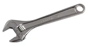 Bahco Adjustable wrench, 10", 250mm, chrome, 30mm opening