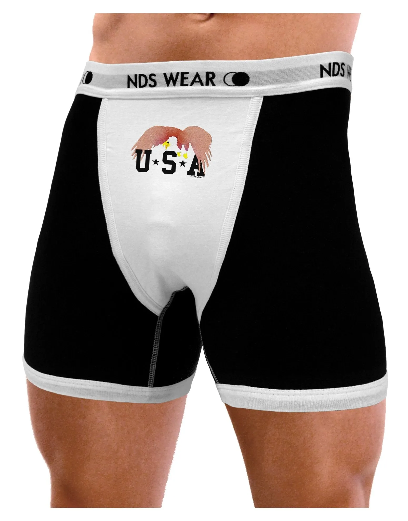 Bald Eagle USA Mens Boxer Brief Underwear