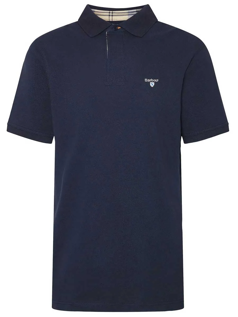 BARBOUR Hart Polo Shirt - Men's - Navy -Size: 2XL