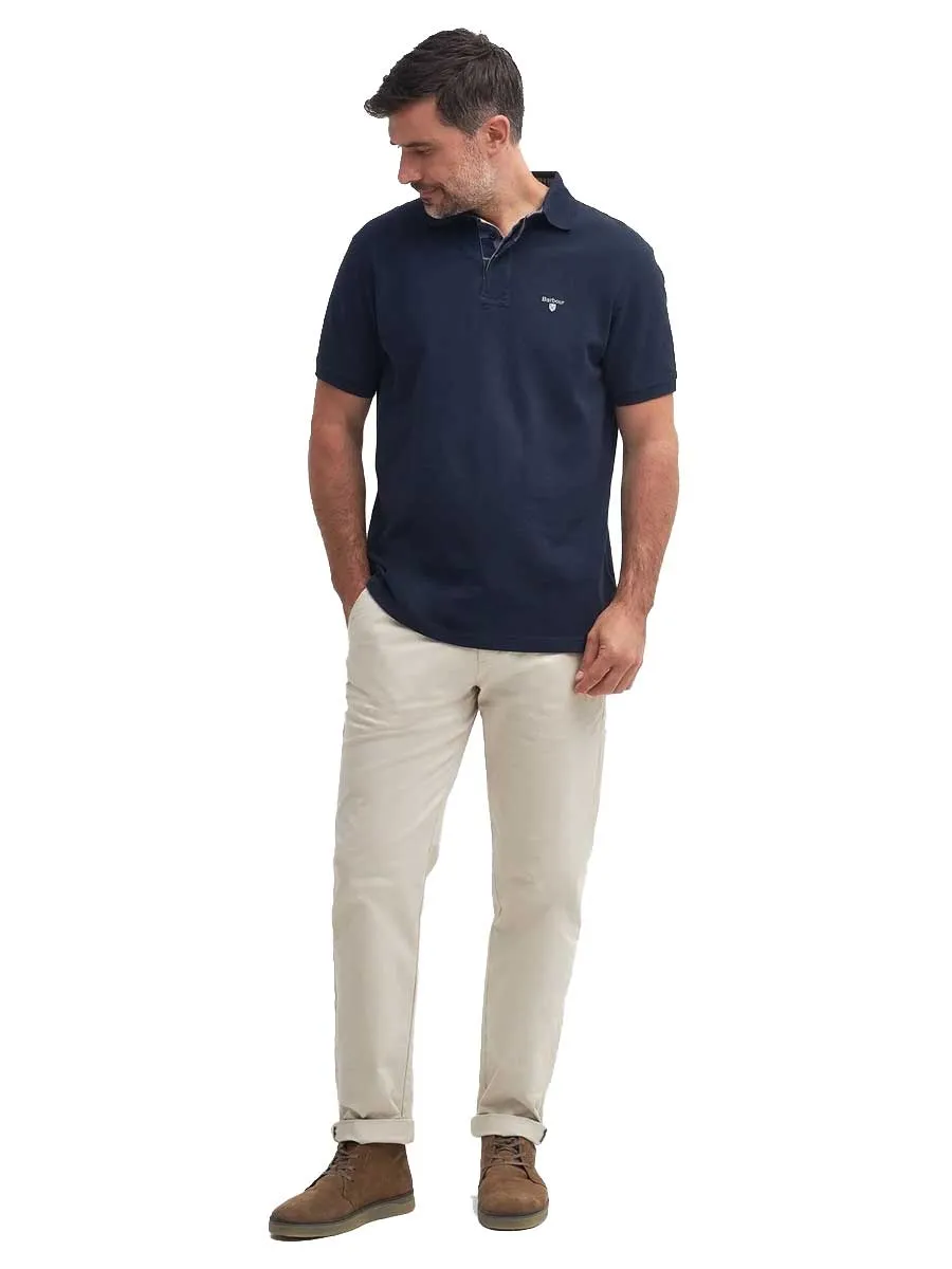 BARBOUR Hart Polo Shirt - Men's - Navy -Size: 2XL