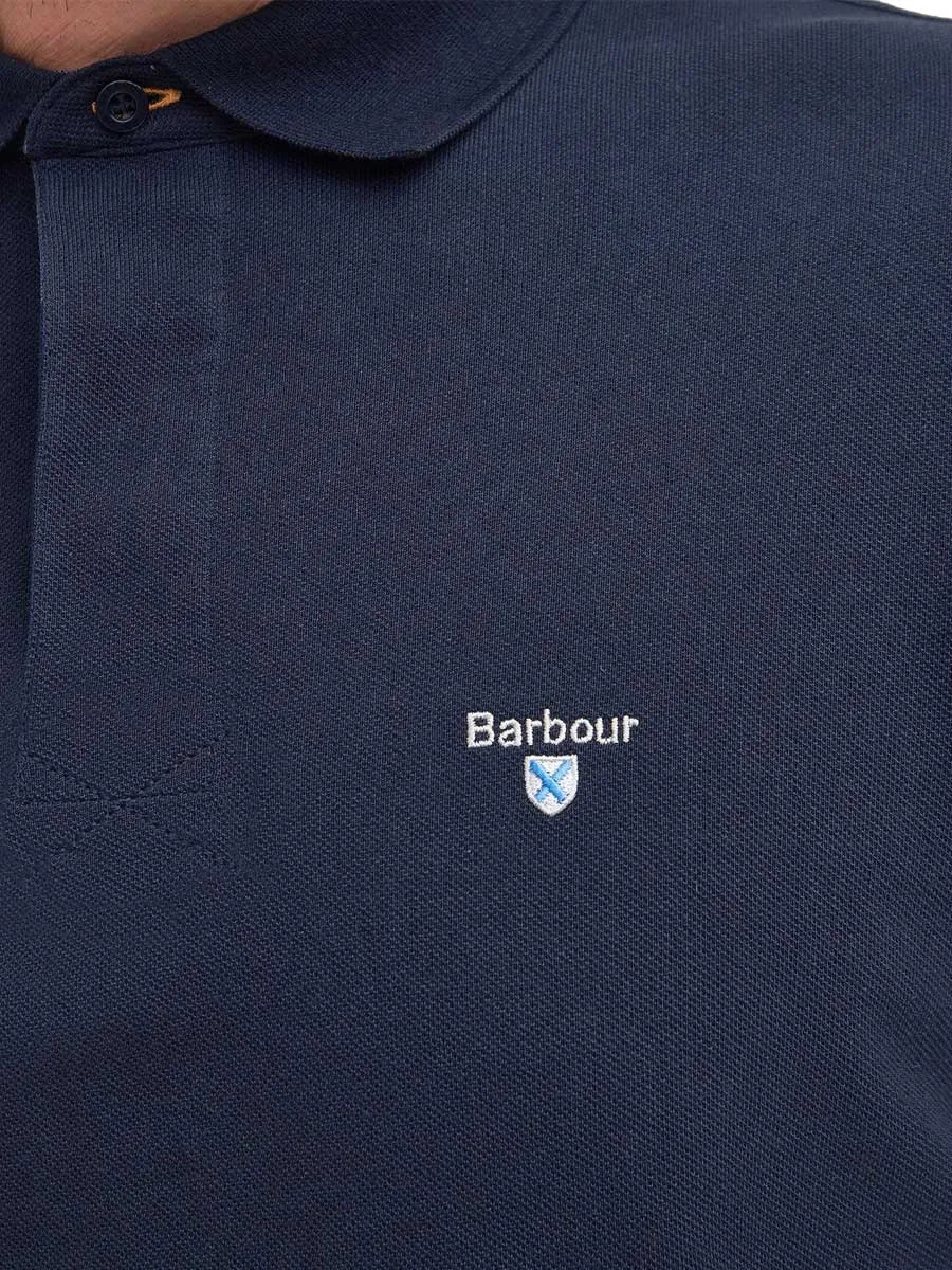 BARBOUR Hart Polo Shirt - Men's - Navy -Size: 2XL