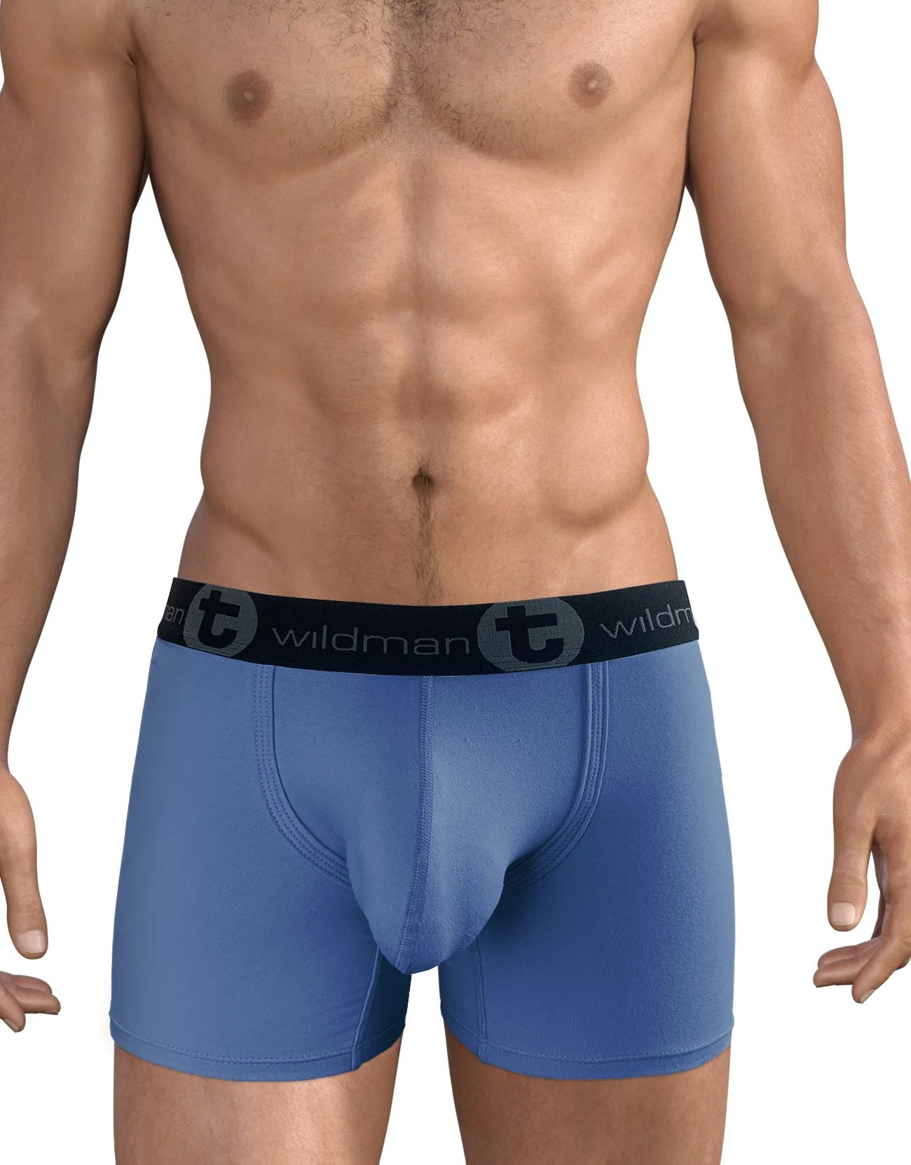 Big Boy Pouch 5" Inseam Boxer Brief Dark Blue