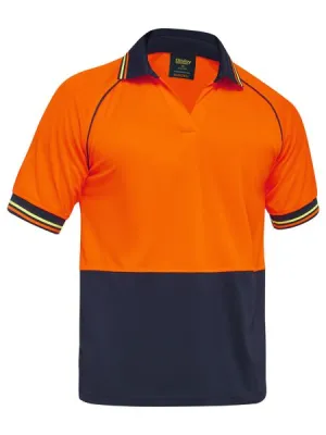 Bisley Two Tone Hi Vis Short Sleeve Polo (BK1440)