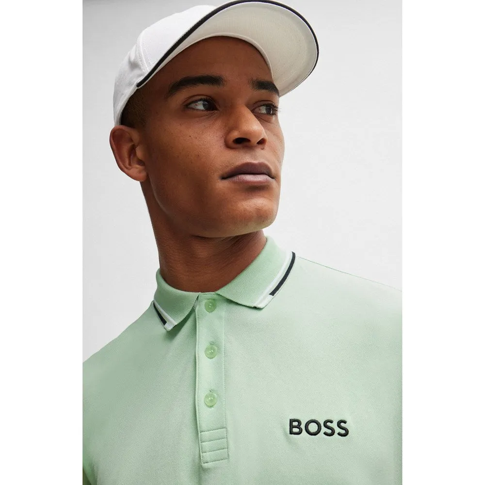 BOSS Paddy Pro Golf Polo Shirt - Open Green