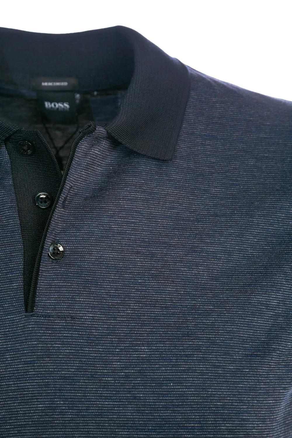 BOSS Piket 32 Polo Shirt in Navy