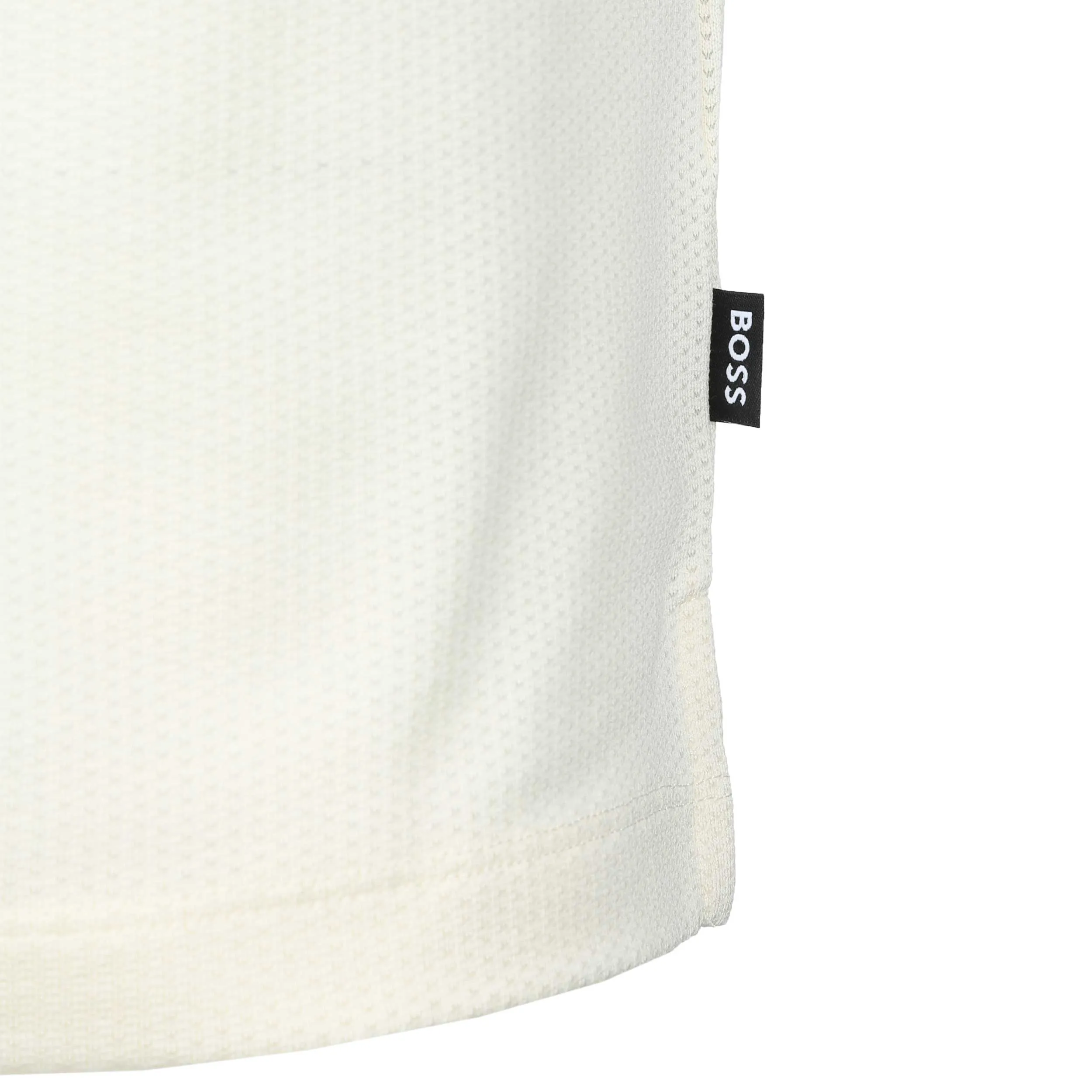 BOSS Piket 38 Polo Shirt in Open White