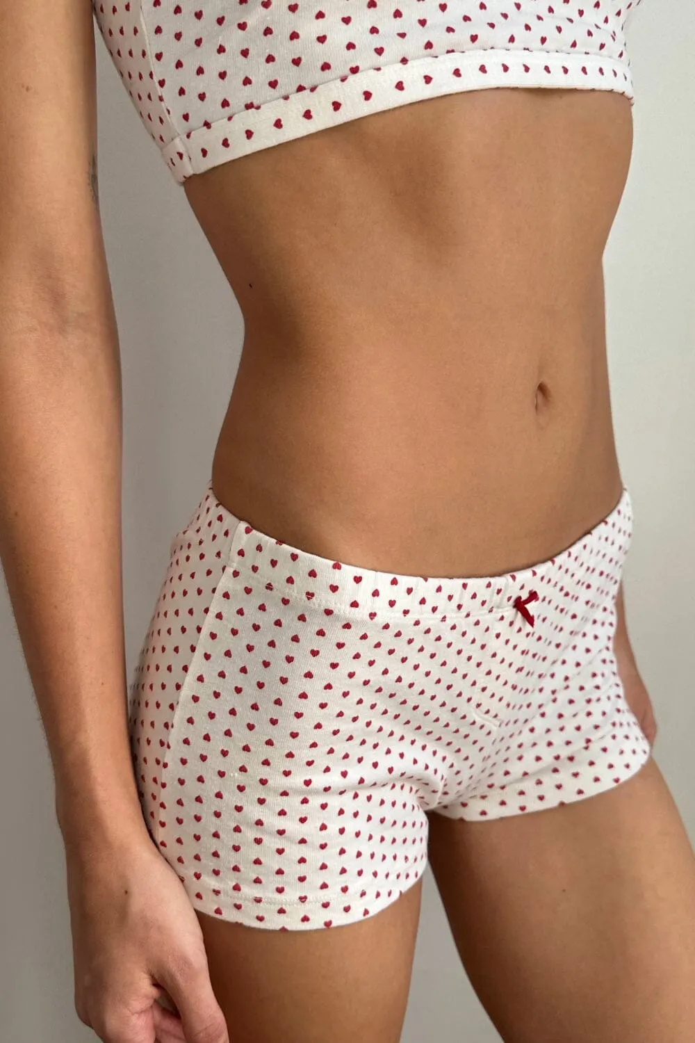 Bow Hearts Boxer Underwear