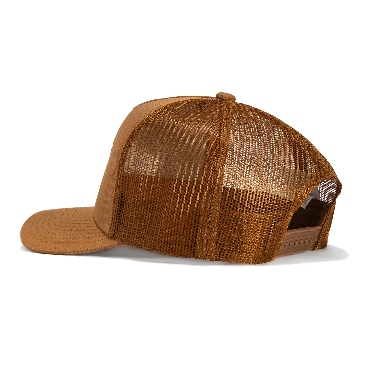 Brixton Wrench Snapback Trucker Hat - Copper