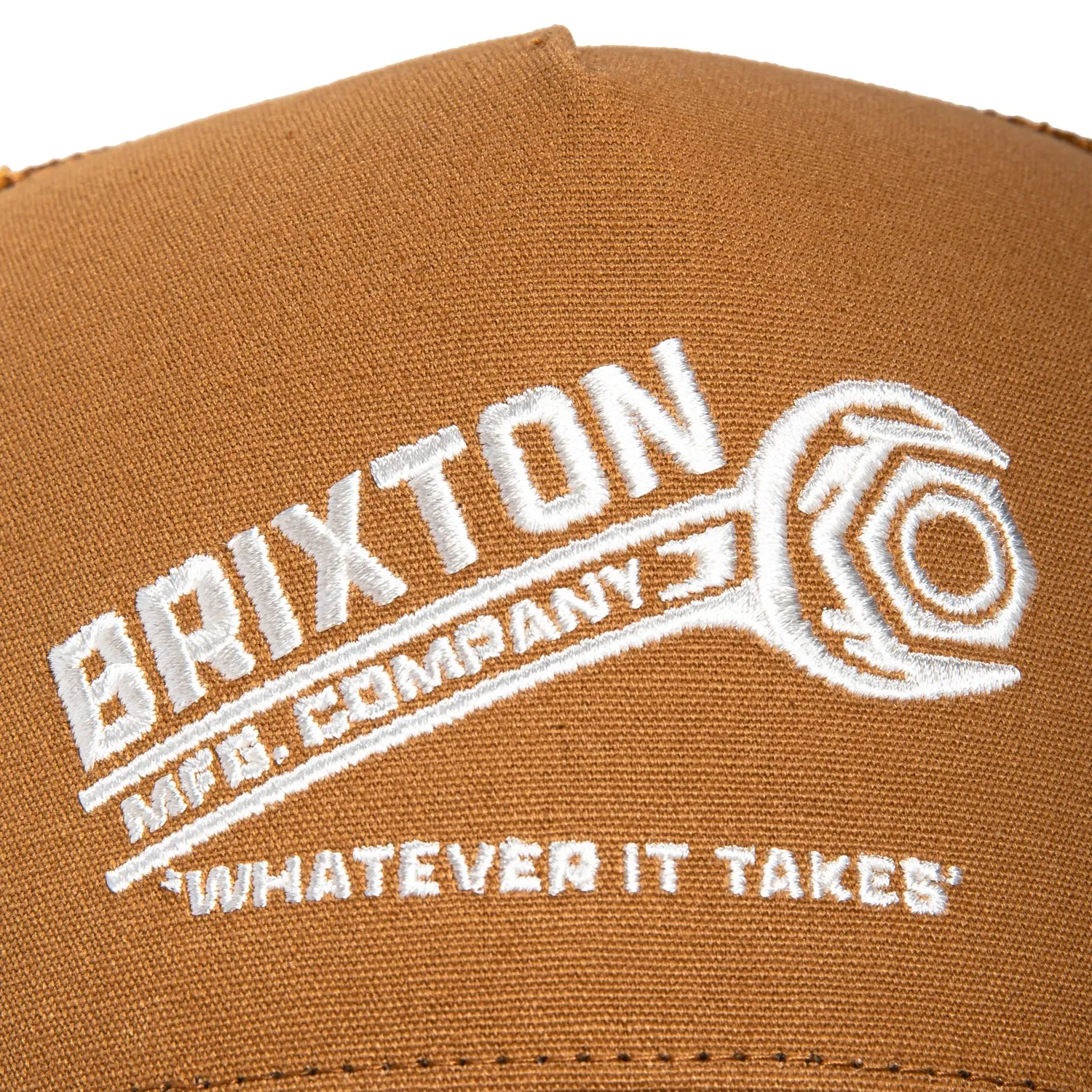 Brixton Wrench Snapback Trucker Hat - Copper