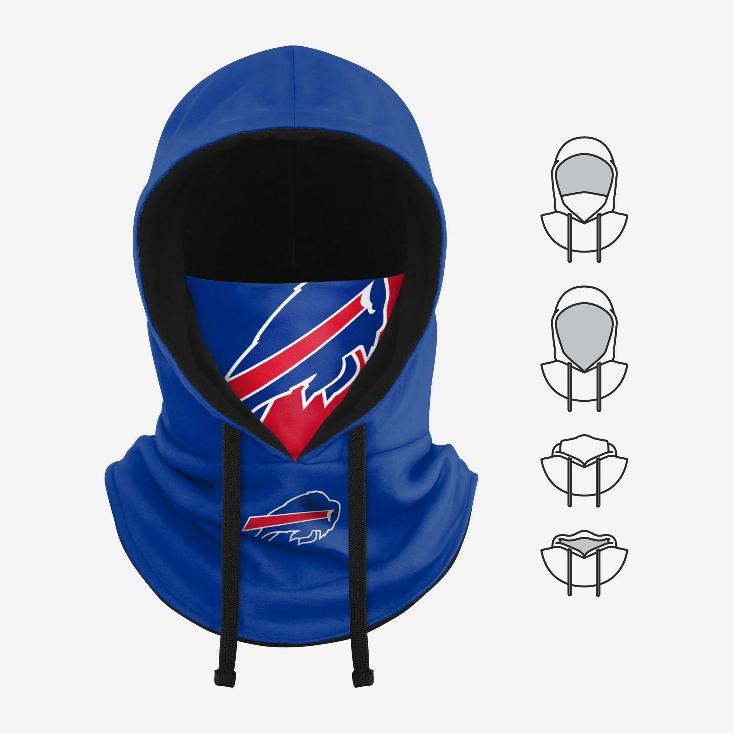 Buffalo Bills Drawstring Hooded Gaiter