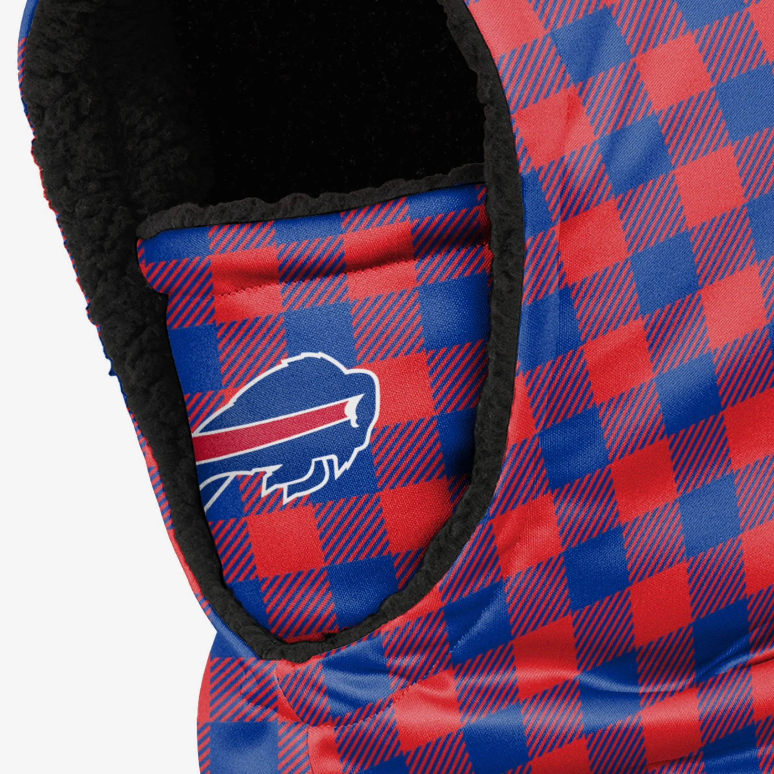 Buffalo Bills Plaid Hooded Gaiter