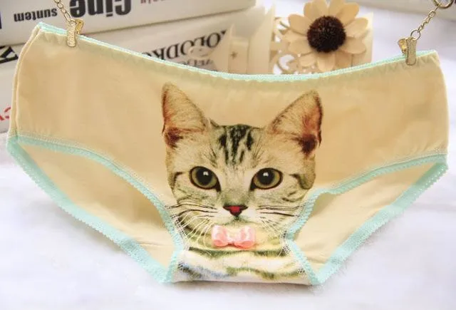 Cat Face Undies