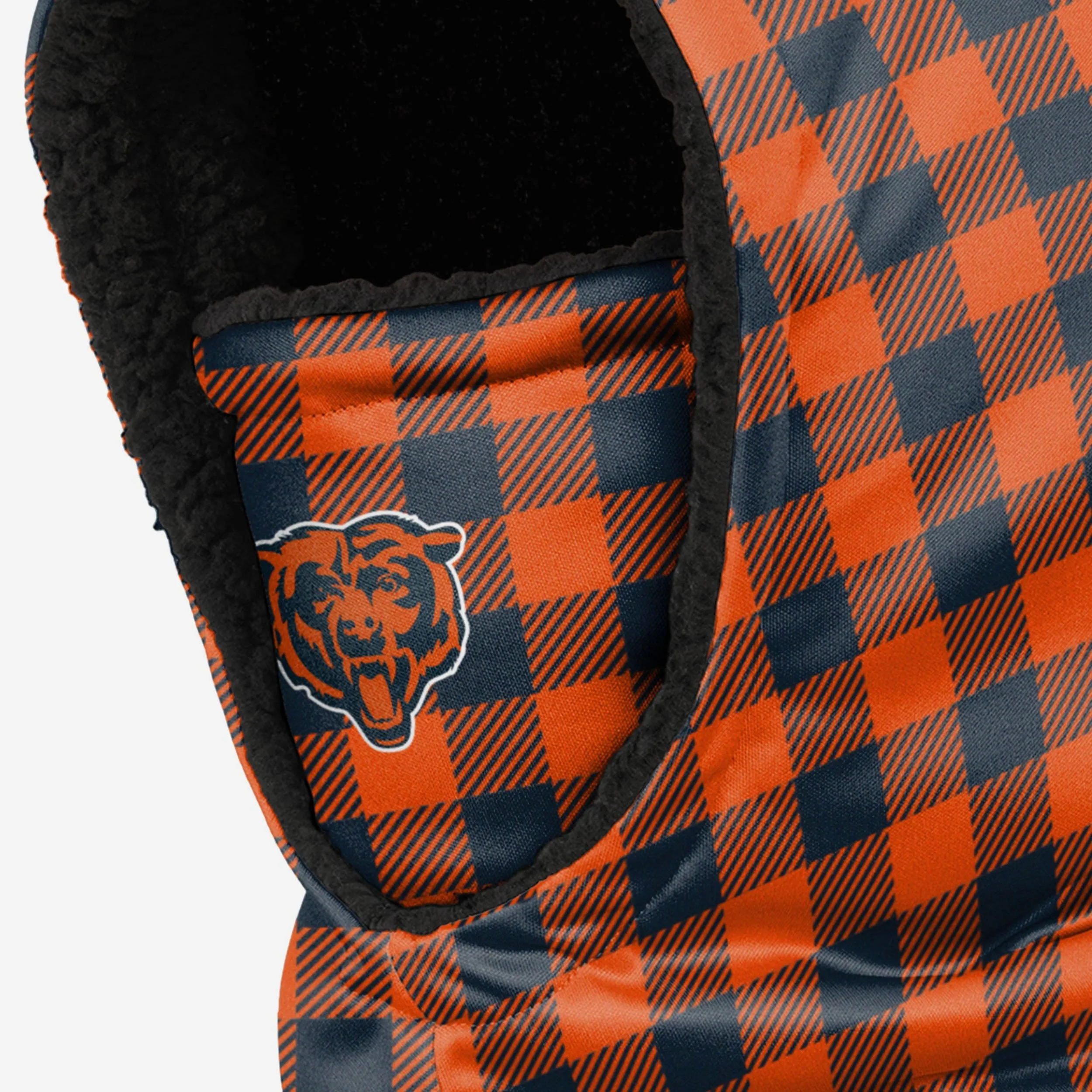 Chicago Bears Plaid Hooded Gaiter