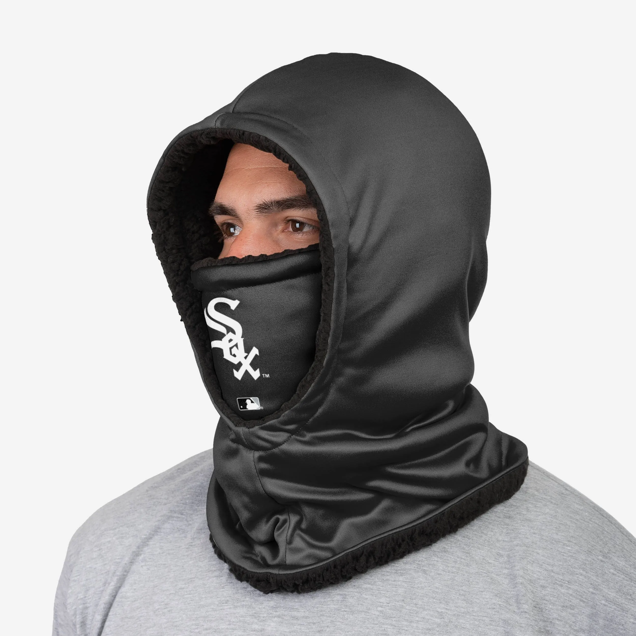 Chicago White Sox On-Field Black Hooded Gaiter