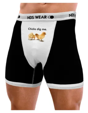 Chicks Dig Me Mens Boxer Brief Underwear