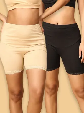 Combo Of 2 High Waist Mama Boyshorts