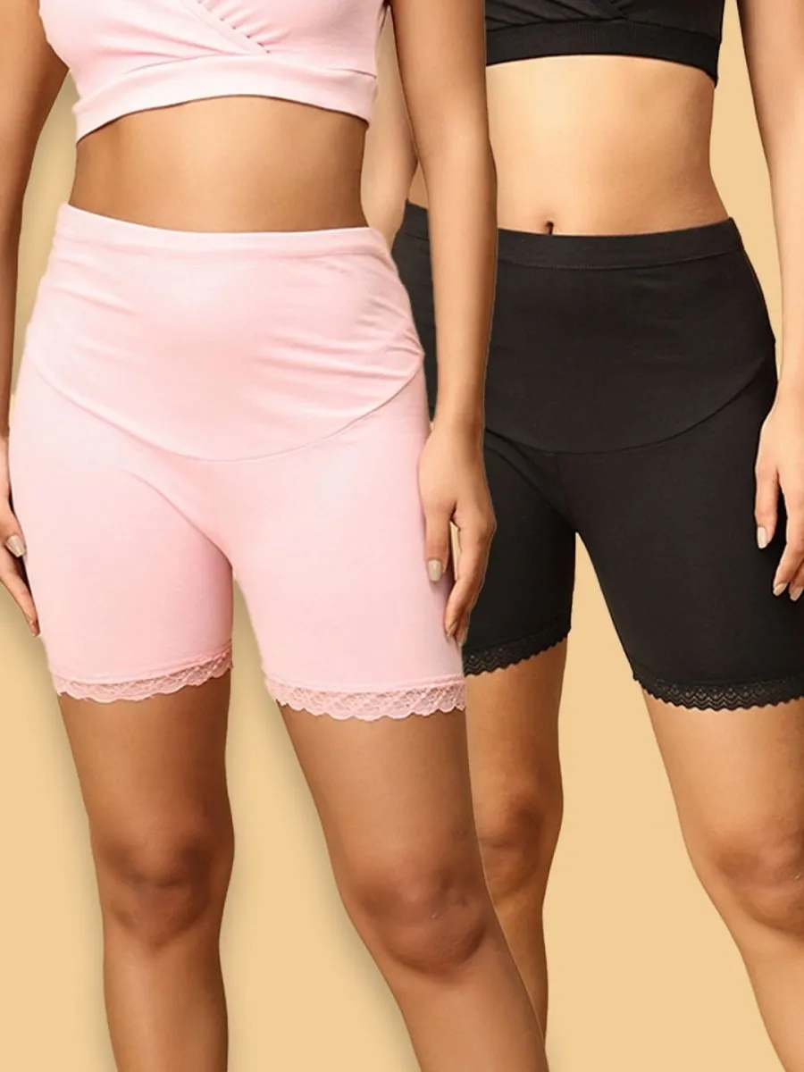 Combo Of 2 High Waist Mama Boyshorts