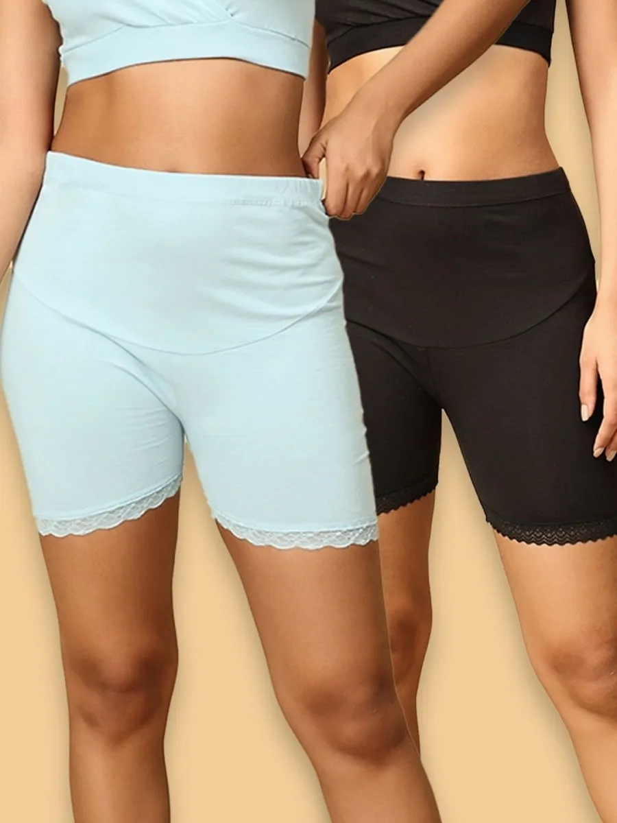 Combo Of 2 High Waist Mama Boyshorts