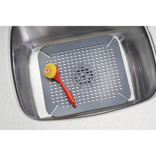 Contour Adjustable Sink Mat- Clear or Grey