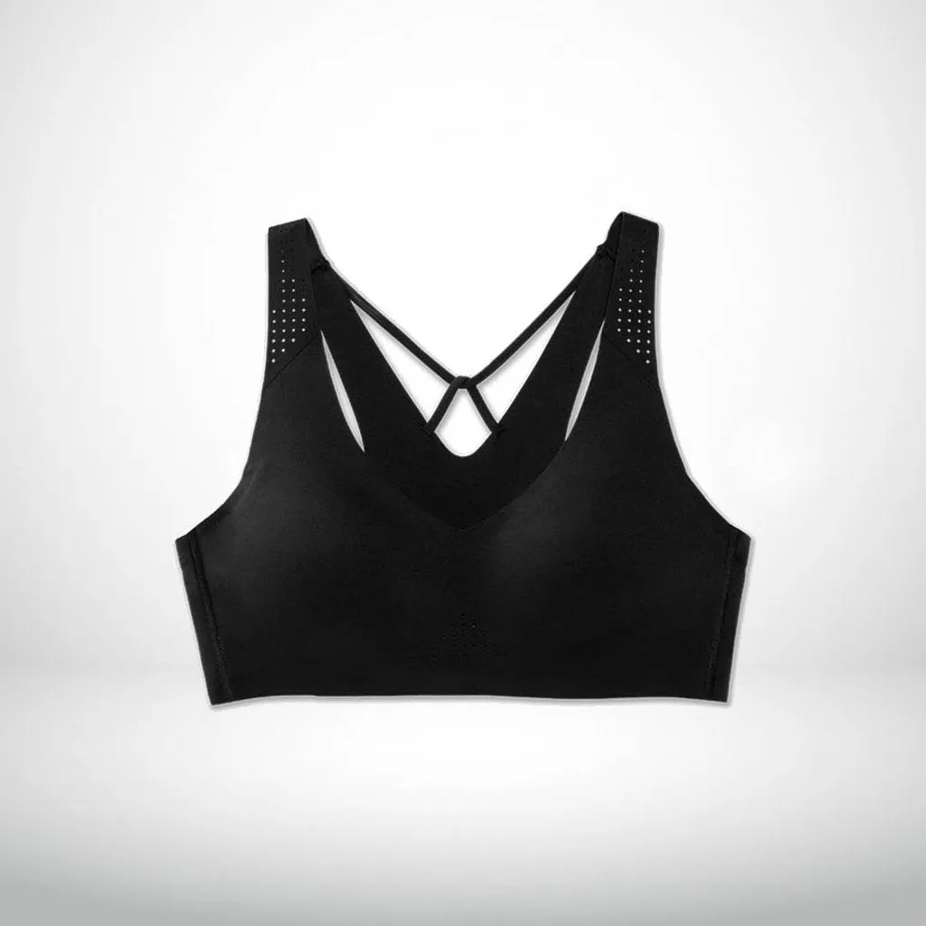 Dare V Neck Run Bra