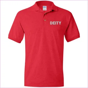 Deity Men's Jersey Polo Shirt