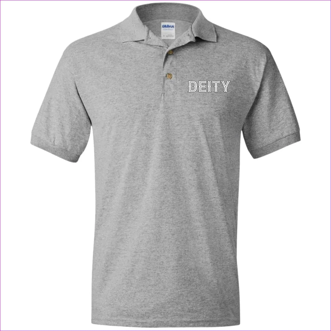 Deity Men's Jersey Polo Shirt