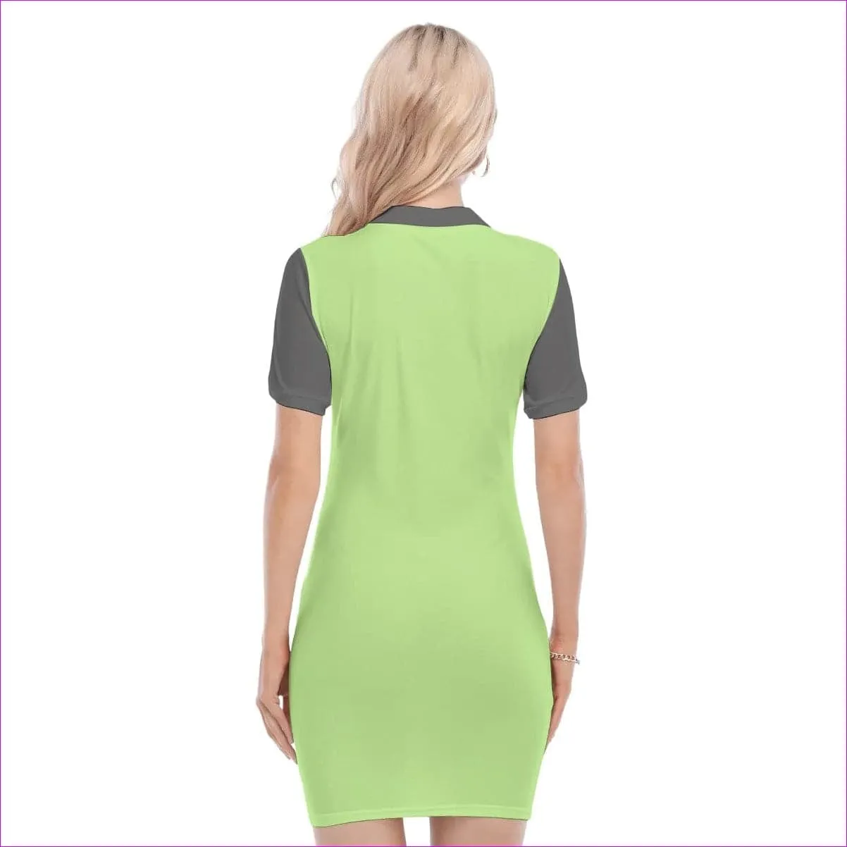 Deity Womens Polo Collar Dress