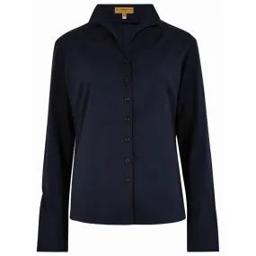 Dubarry Snowdrop Ladies Portrait Collar Shirt - Navy