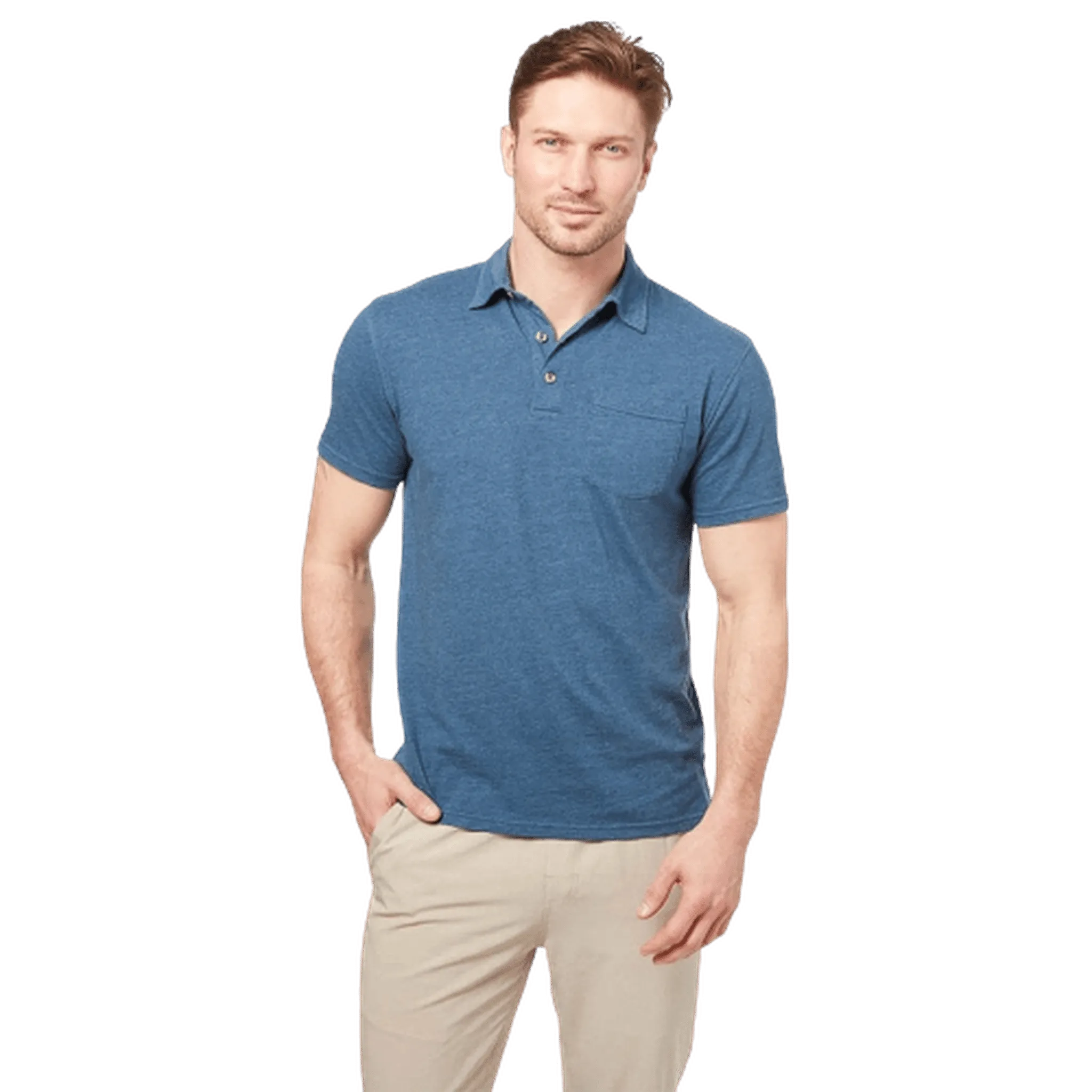 FAIR HARBOR: The Atlantic Polo- Dark Denim