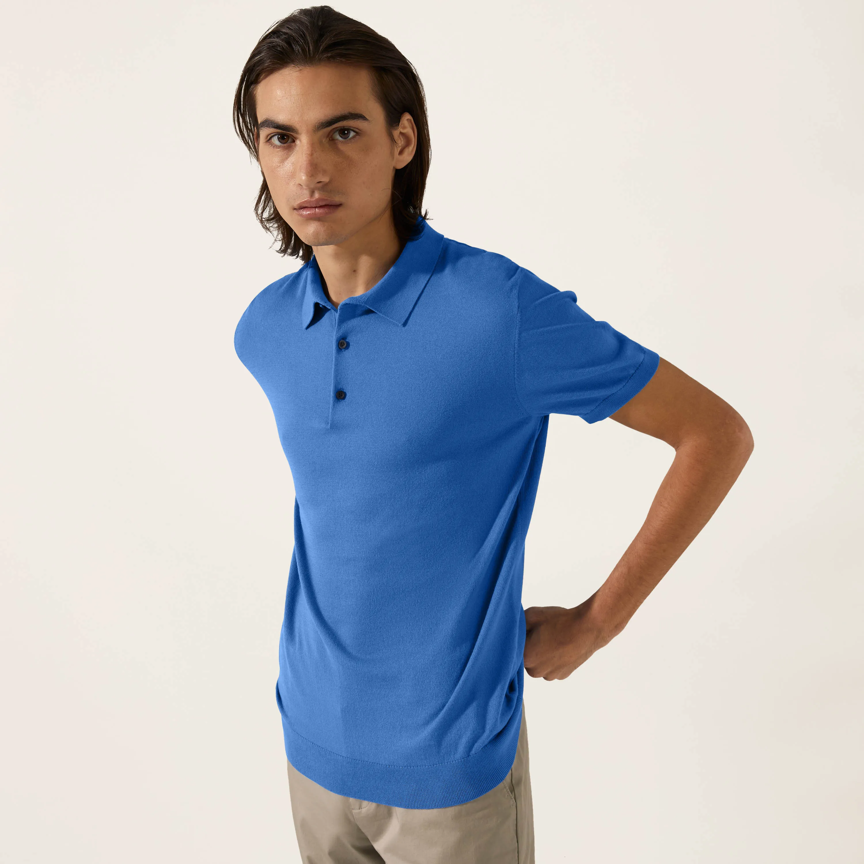 Featherweight Pima Cotton Polo