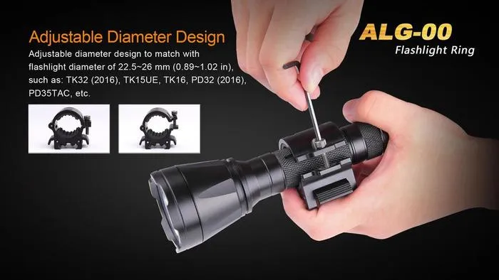 Fenix ALG-00 Gun Mount Flashlight Ring