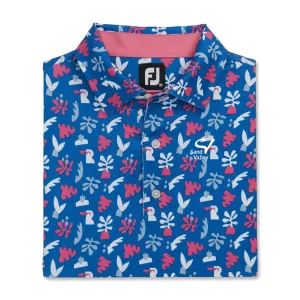 Footjoy Jungle Leaves Lisle Polo