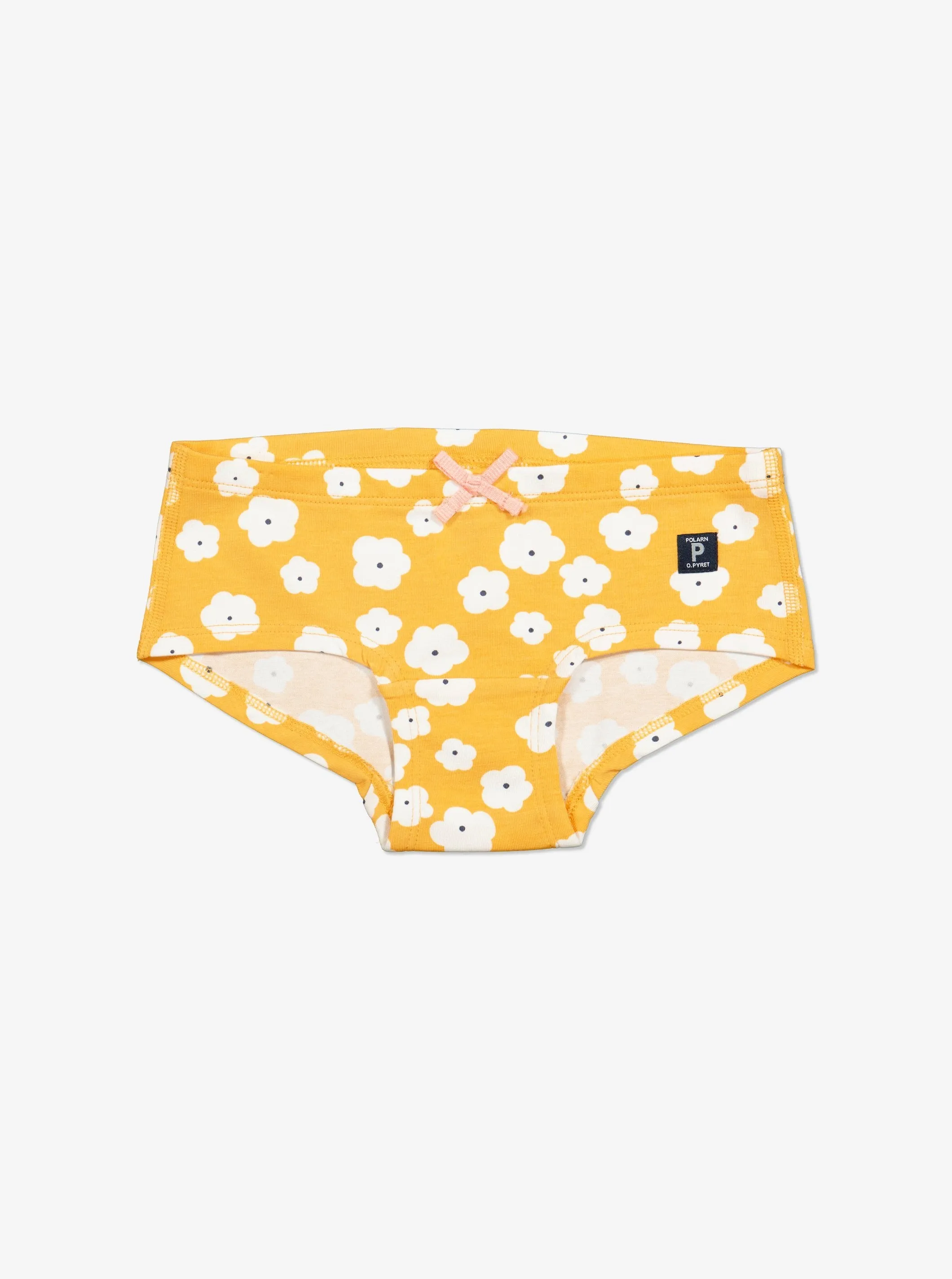 Girls Organic Cotton Hipster Briefs